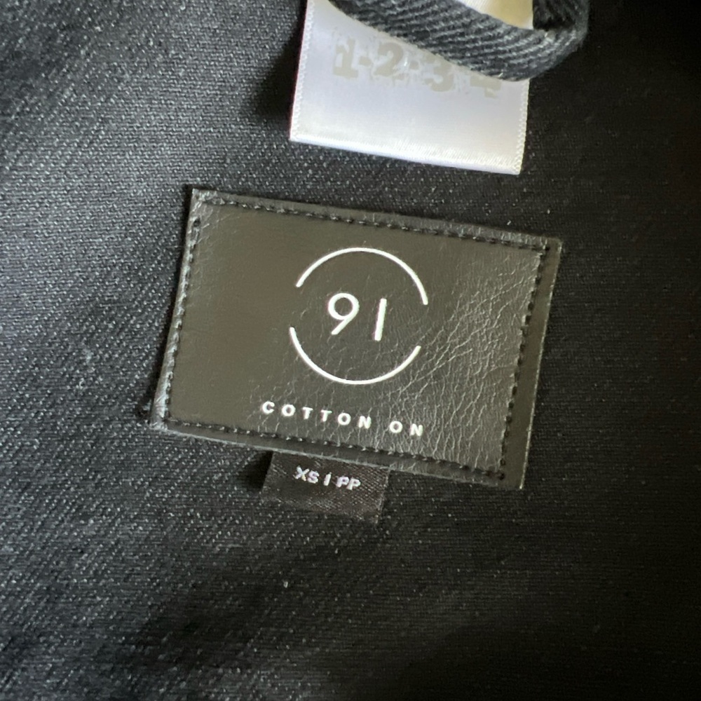 Ramones Vintage Style Black Jean Jacket Size XS - Picture 13 of 15